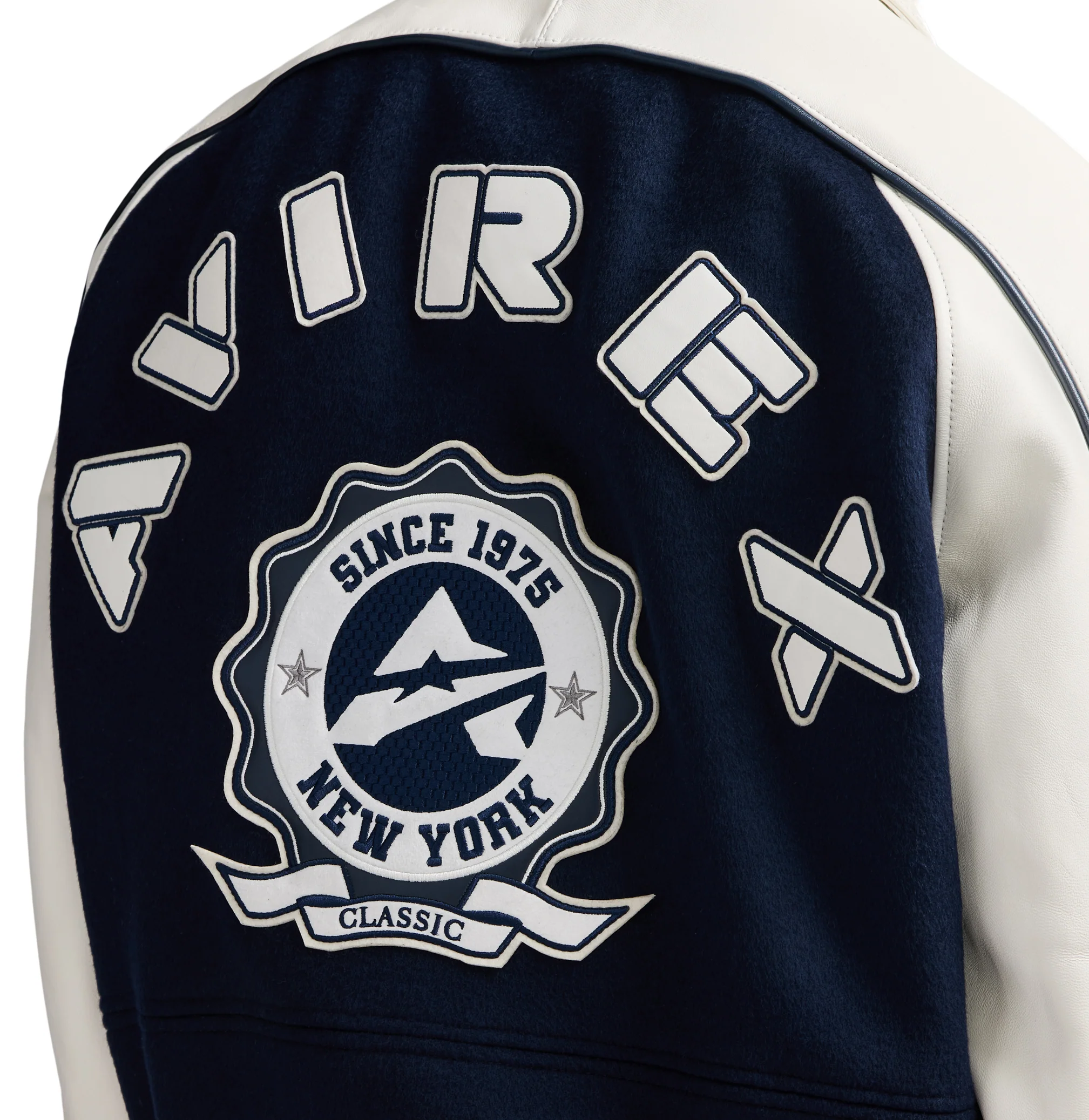 CLASSIC WOOL LEATHER VARSITY JACKET - Image 9