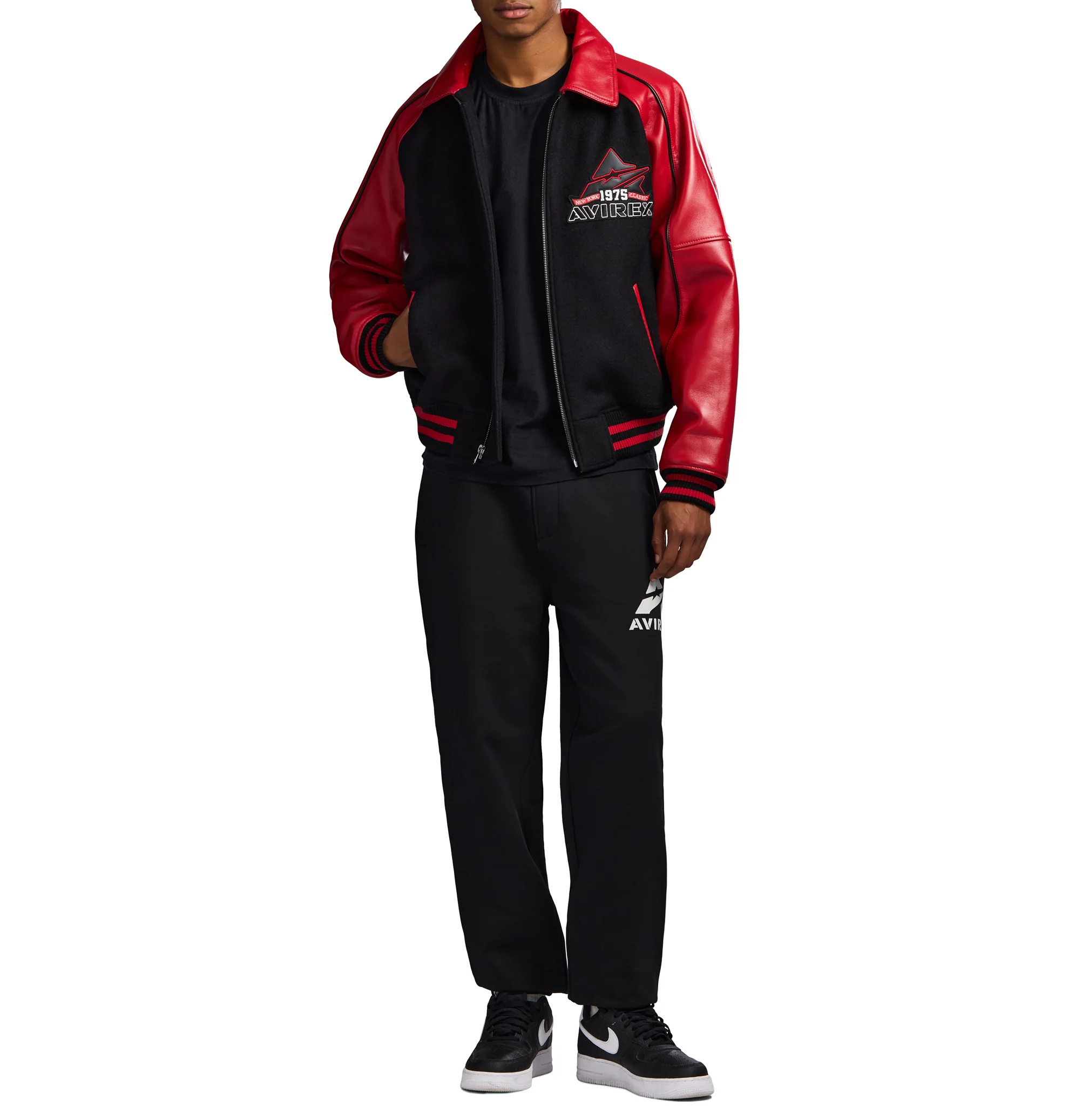 CLASSIC WOOL LEATHER VARSITY JACKET - Image 7