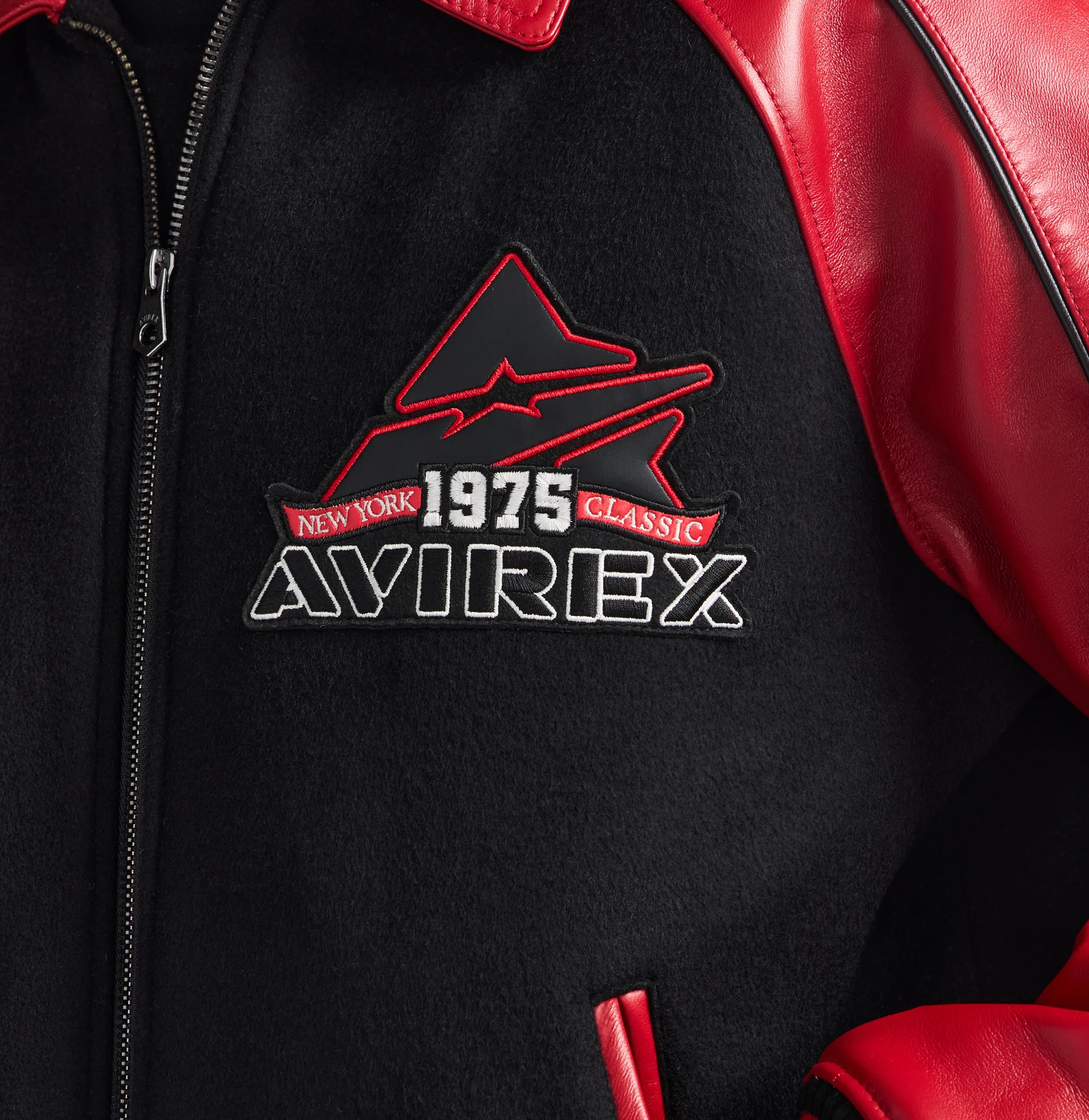 CLASSIC WOOL LEATHER VARSITY JACKET - Image 8