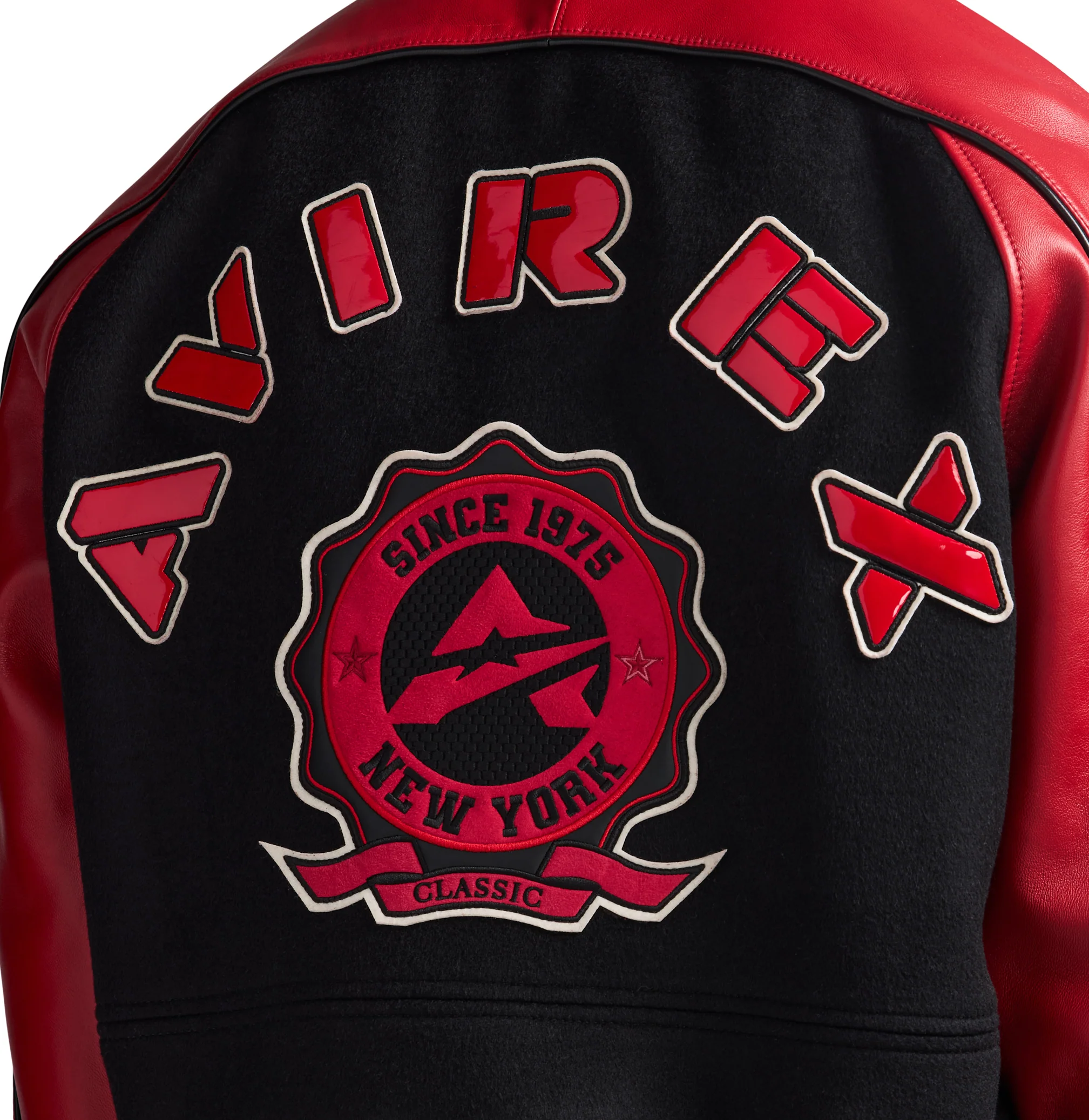 CLASSIC WOOL LEATHER VARSITY JACKET - Image 9