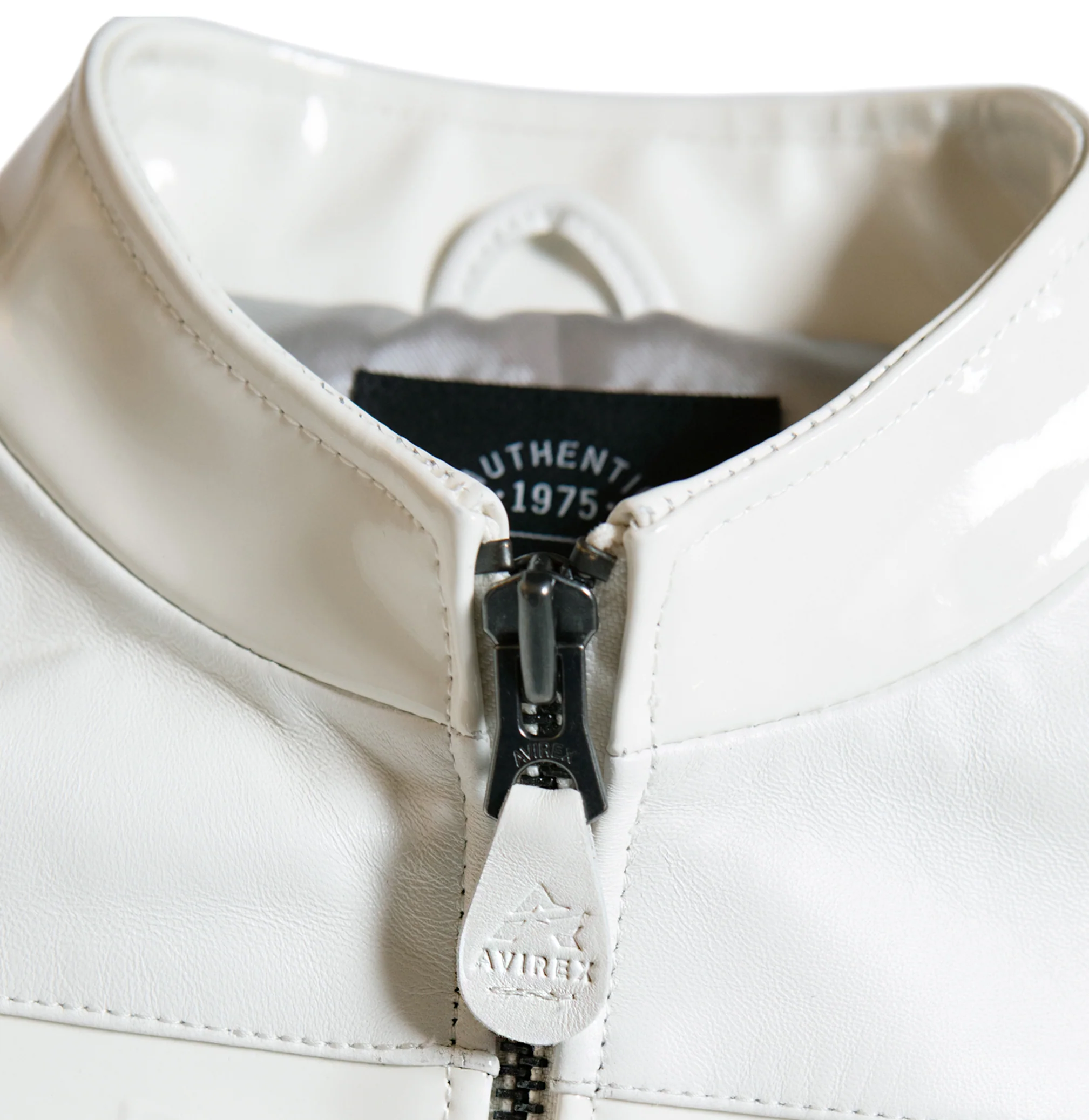 CROPPED PATENT LEATHER MOTO JACKET - Image 10