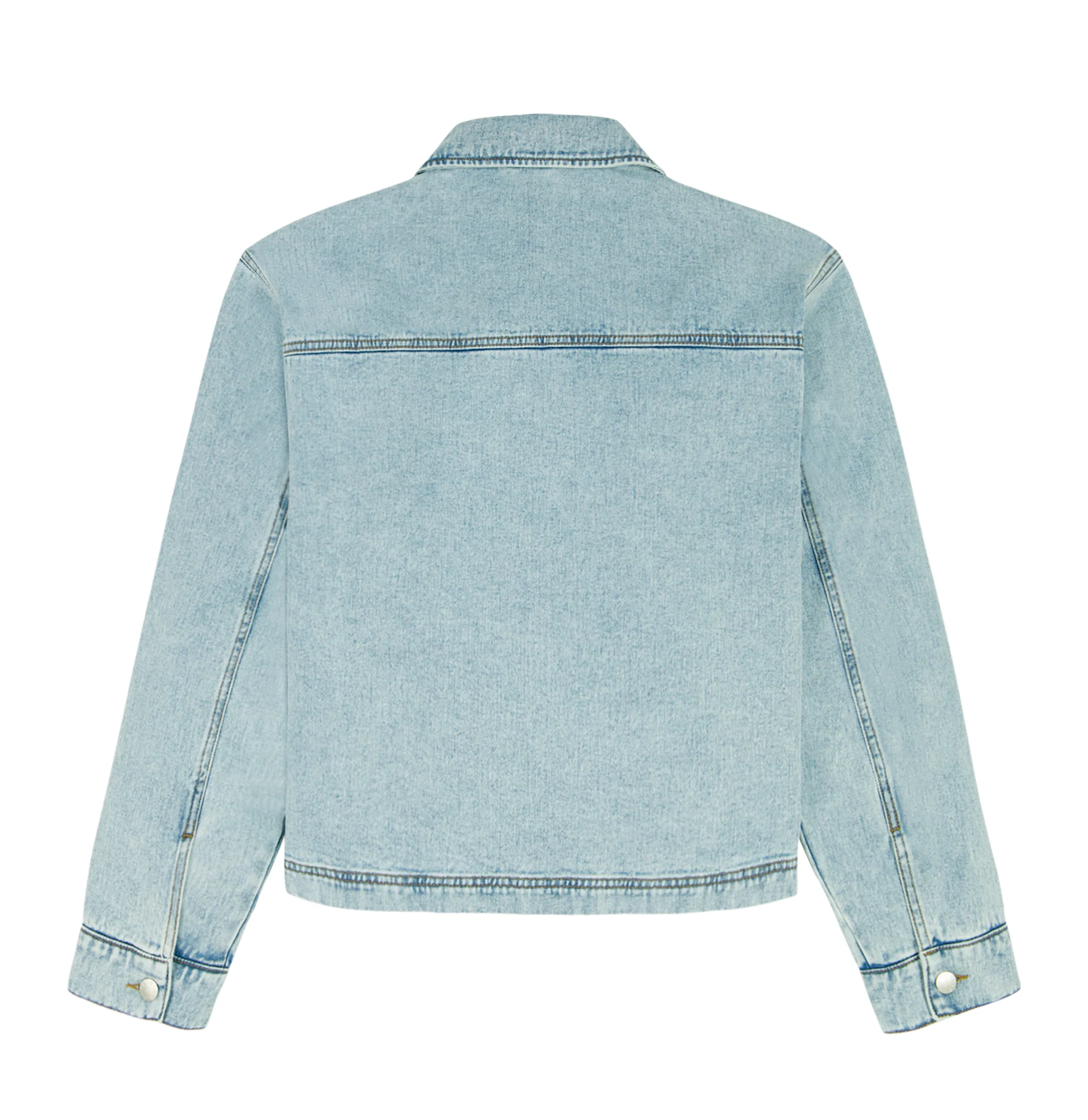 DENIM UTILITY JACKET - Image 2