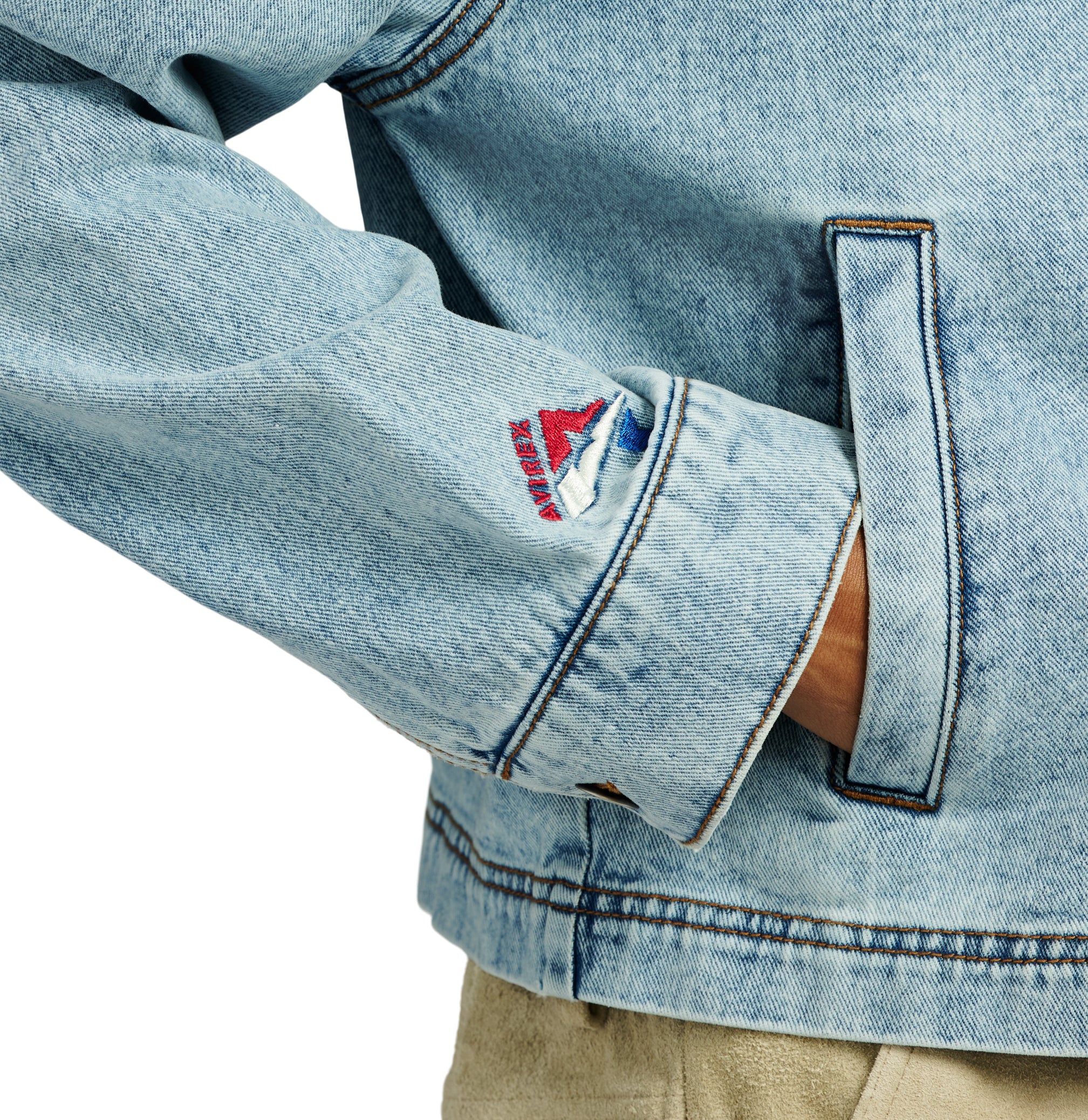 DENIM UTILITY JACKET - Image 6