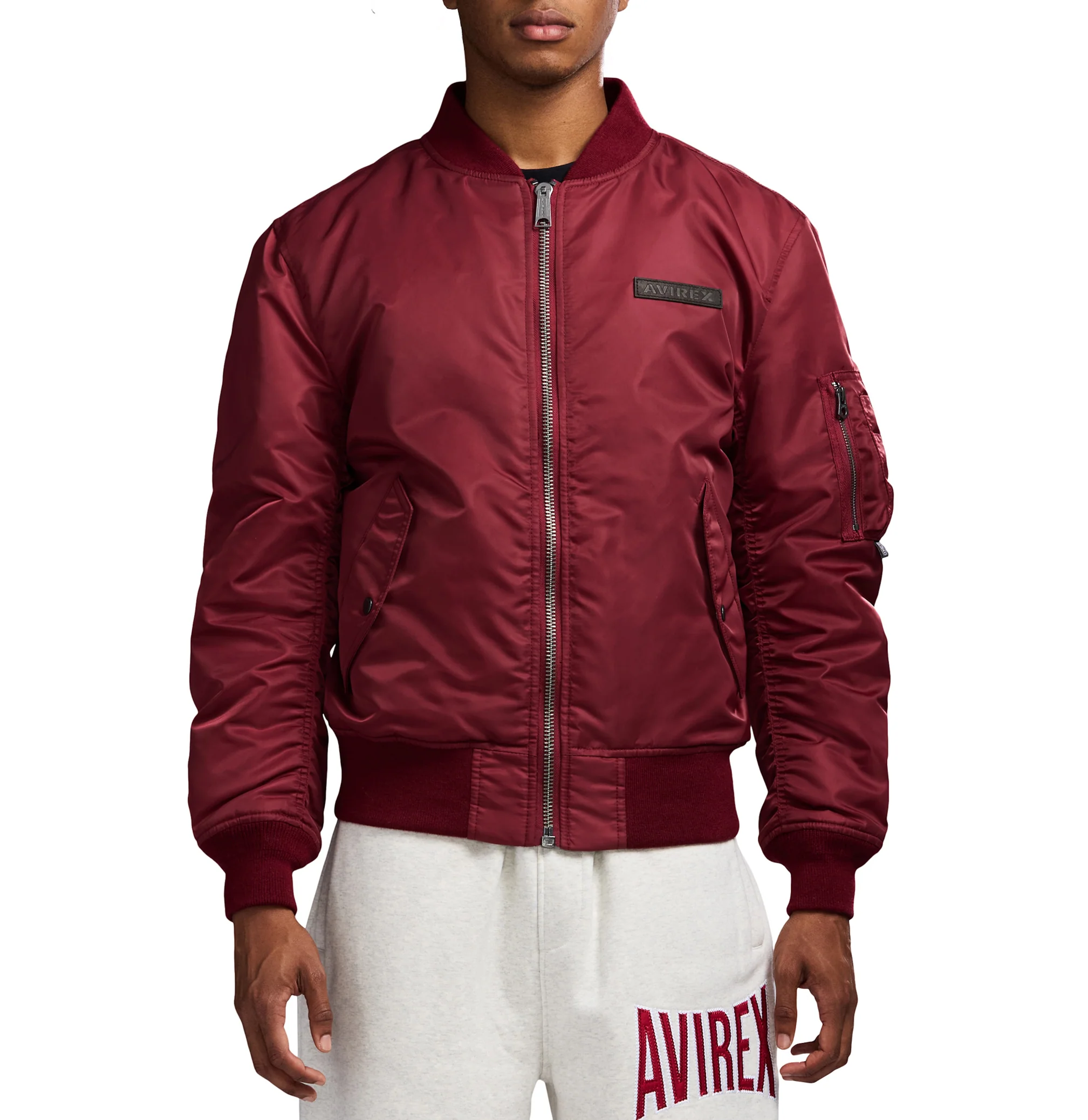 MA-1 NYLON BOMBER JACKET - Image 3