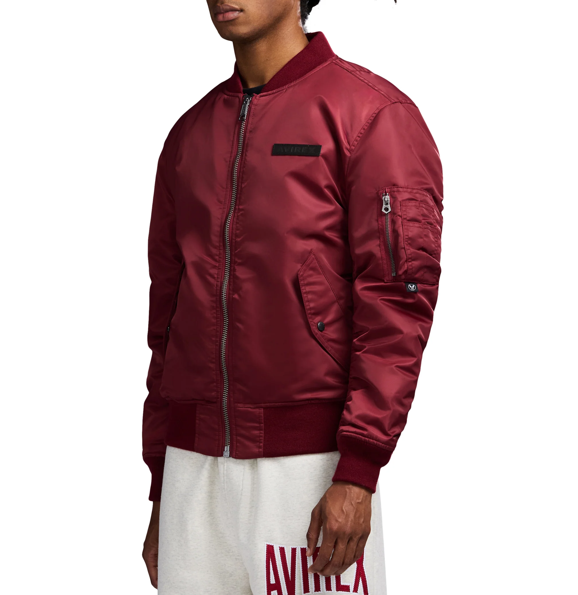 MA-1 NYLON BOMBER JACKET - Image 4