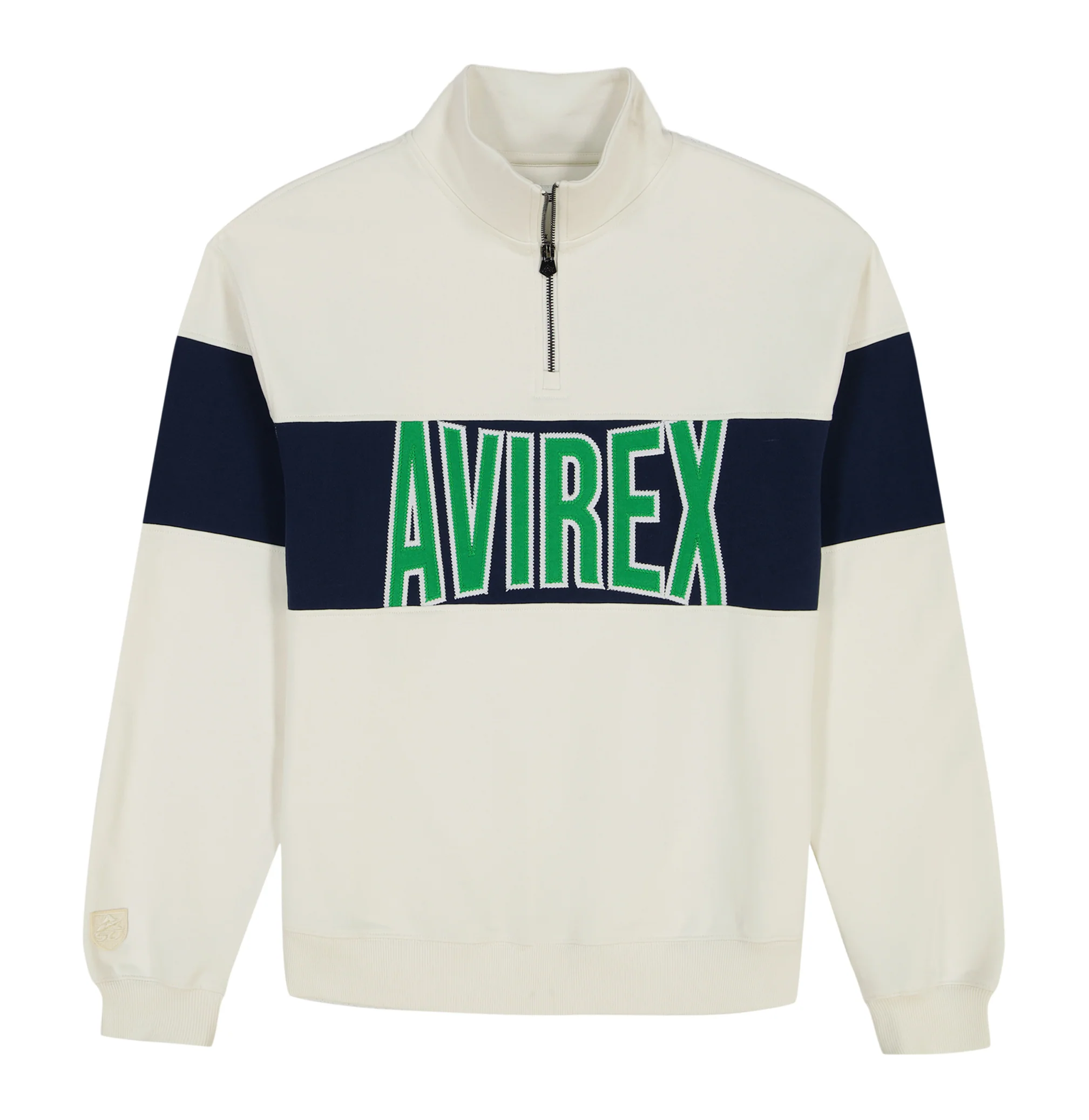 MOCK NECK SWEATSHIRT
