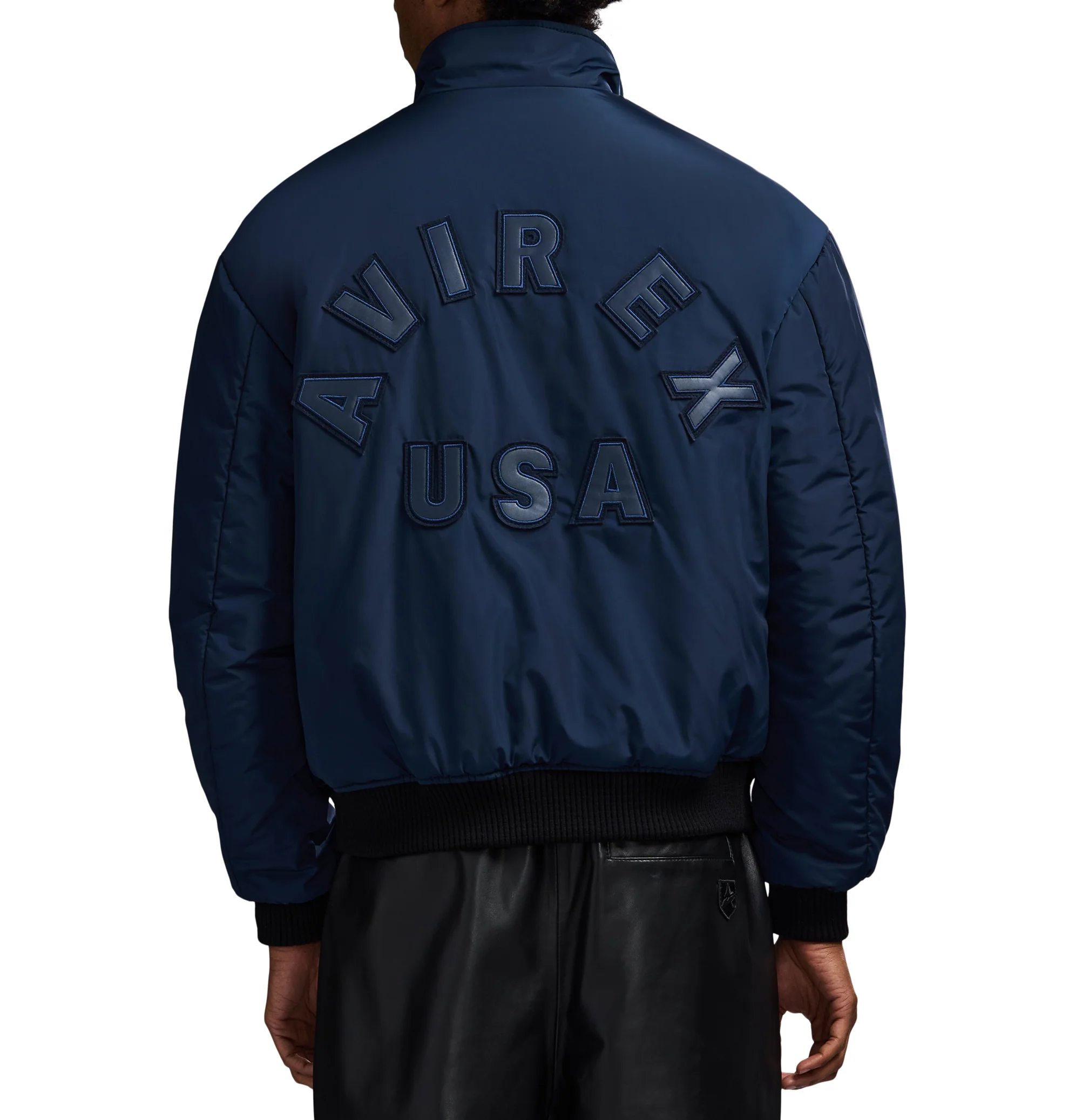 REVERSIBLE NAPPA LEATHER TRACK JACKET - Image 13