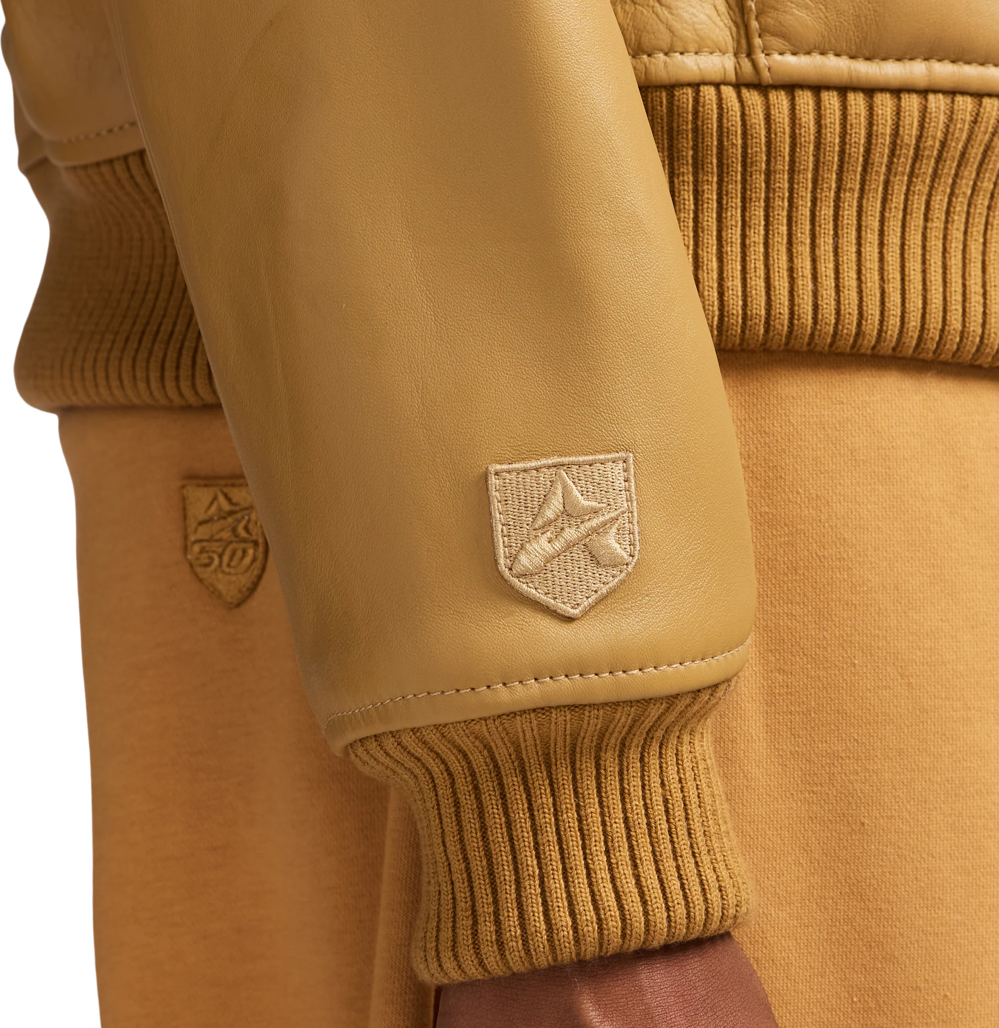 SCRIPT NAPPA LEATHER HOODIE - Image 9