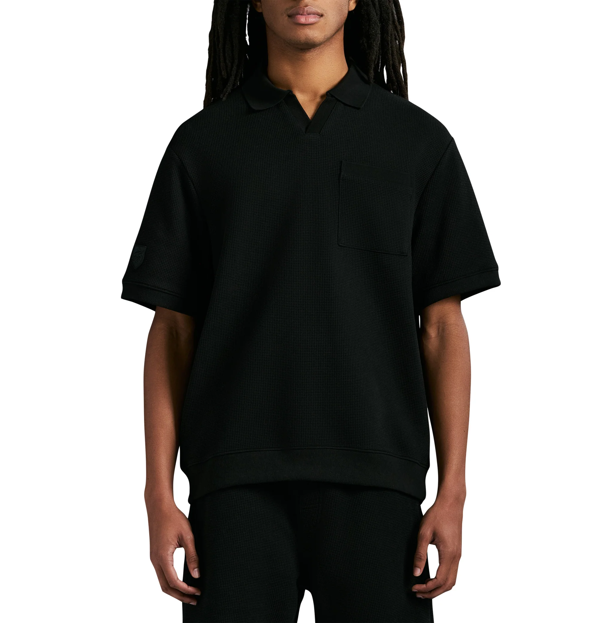 TENNIS WAFFLE POLO - Image 6