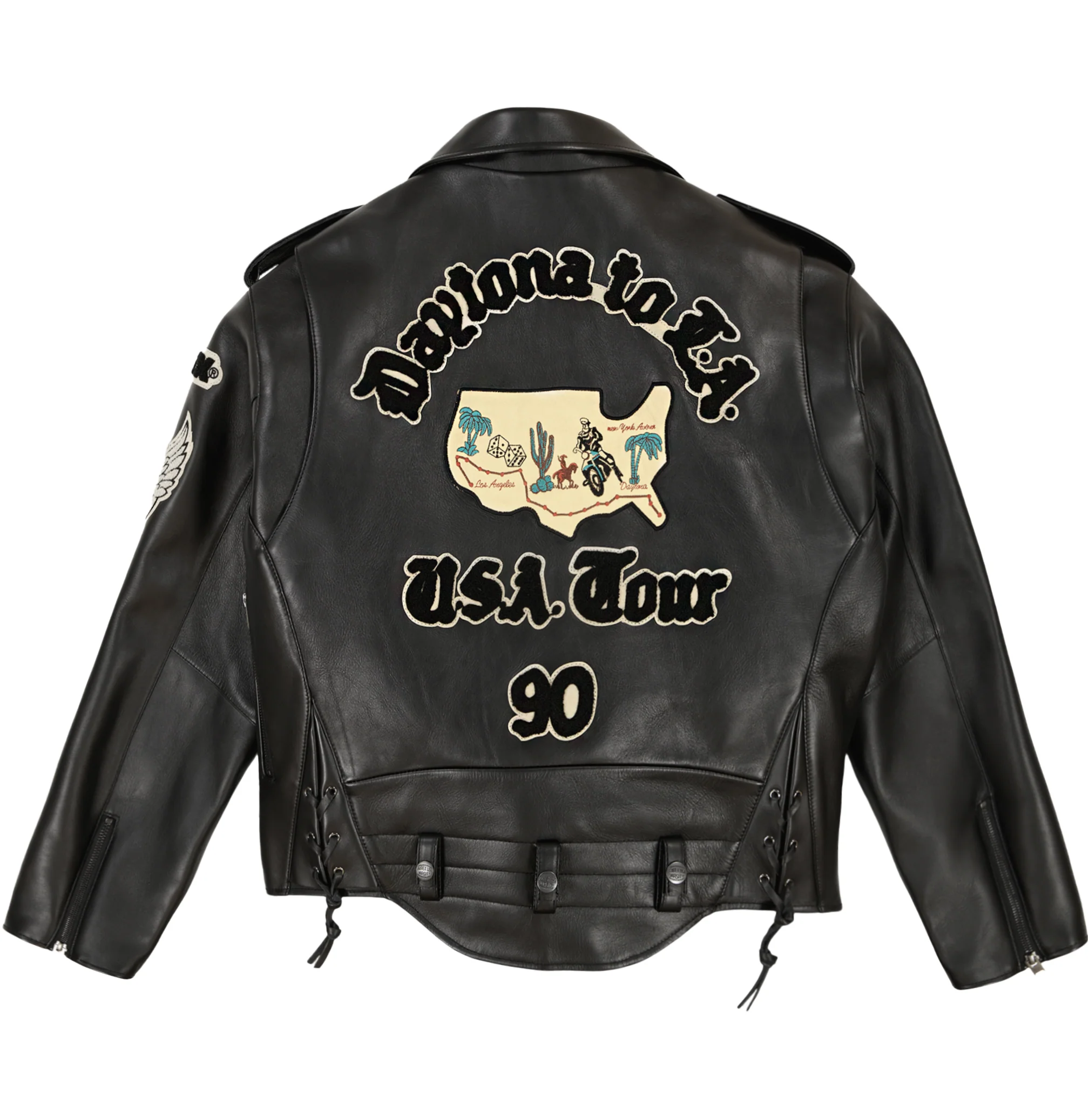 USA TOUR MOTORCYCLE JACKET - Image 2