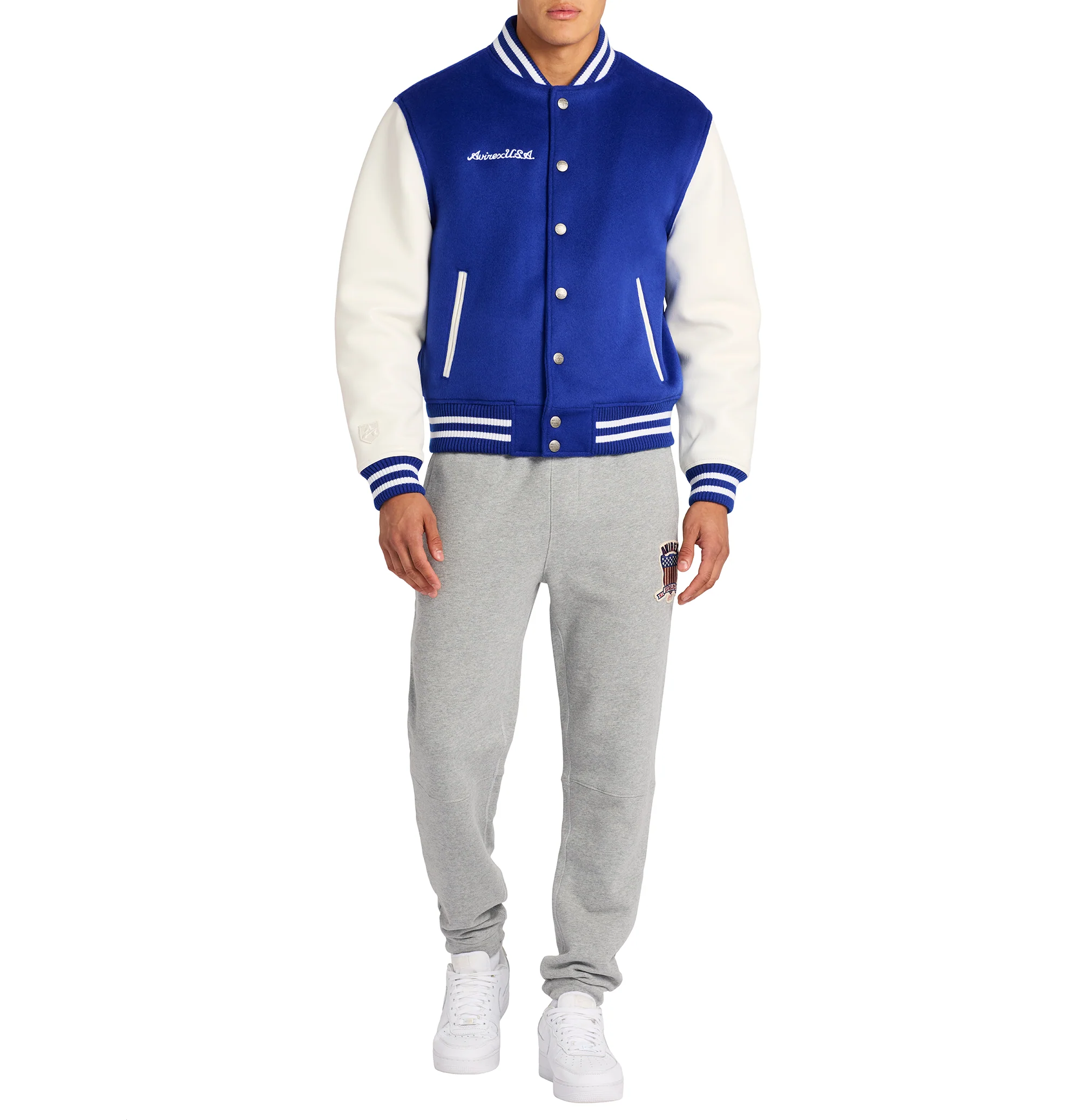WOOL LEATHER VARSITY JACKET - Image 10