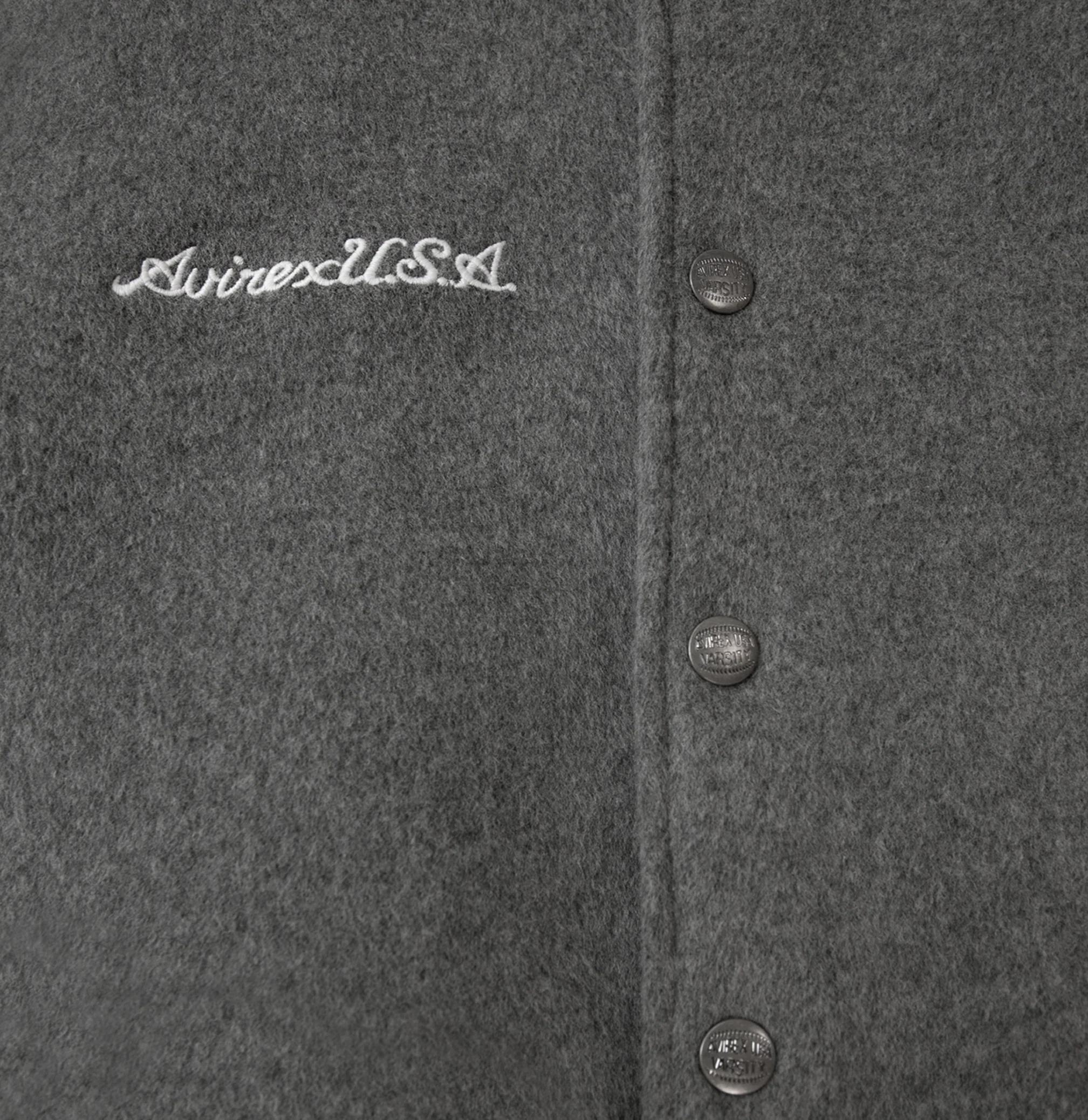 WOOL LEATHER VARSITY JACKET - Image 2