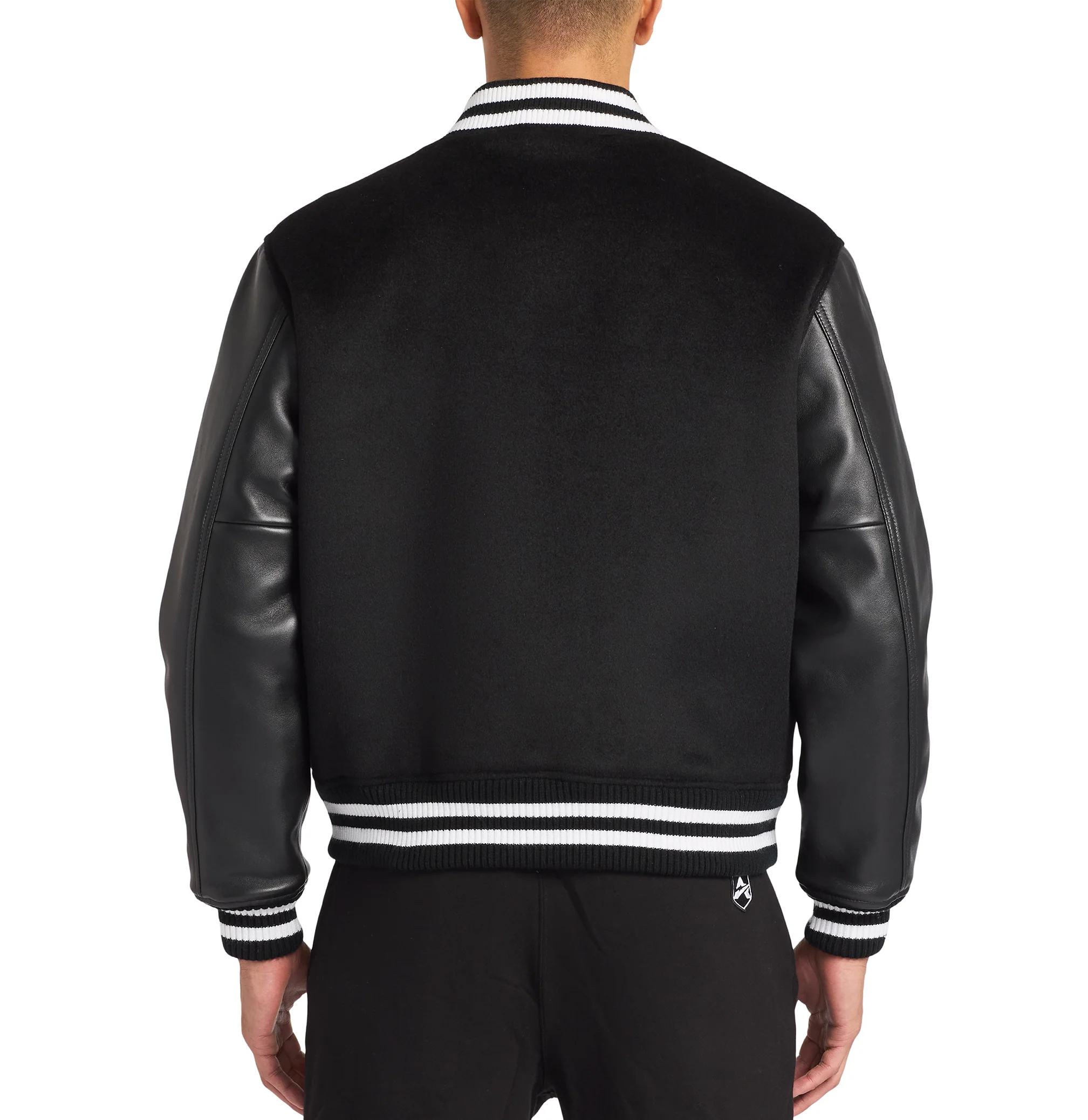 WOOL LEATHER VARSITY JACKET - Image 5